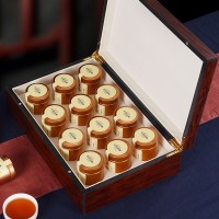 武夷廠(chǎng)家直供正山小種紅茶茶葉禮盒批發(fā)定制獨(dú)立小金罐裝