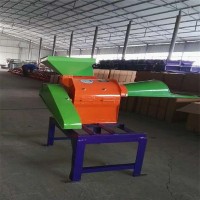 河南鍘草機(jī)廠(chǎng)家飼料粉碎機(jī)小型碎草機(jī)家用220V切草機(jī)秸稈揉草機(jī)