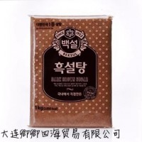 韓國(guó)希杰白雪牌黑糖紅糖1kg 紅砂糖