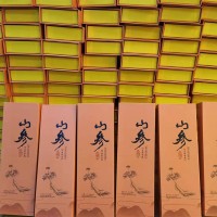 人參禮盒東北特產(chǎn)林下山參禮盒長(zhǎng)白山會(huì)銷(xiāo)禮品山參禮盒廠(chǎng)家批發(fā)